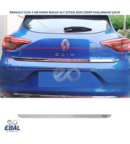 Renault Clio 5 HB Krom Bagaj Alt Çıtası 2020 P.ÇELİK