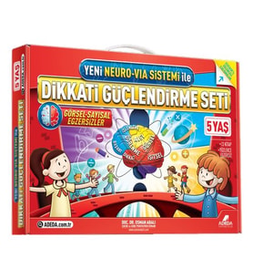 Dikkati Güçlendirme Seti Anasınıfı 5 Yaş - Osman Abalı