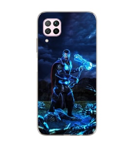 Thor Tasarım Süper Şeffaf Silikon Telefon Kılıfı Huawei P40 Lite
