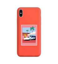 Turuncu Lansman Kılıf iPhone XS Max