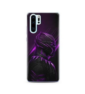 Black Panter Tasarım Süper Şeffaf Silikon Telefon Kılıfı Huawei P30 Pro