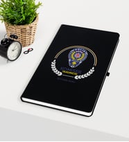 BK Gift Kişiye Özel Komiser Yardımcısı Temalı Siyah Defter - 2