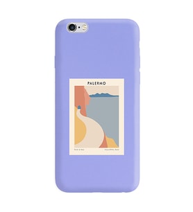 Lila Lansman Telefon Kılıfı Iphone 6