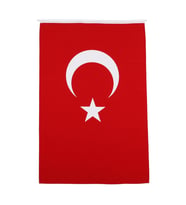 Türk Bayrağı Alpaka kumaş 80x120cm.