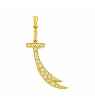 Kılıç Kolye 3.35 Gram 14 Ayar Altın (Sarı)