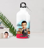 BK Gift Kişiye Özel Bay Avukat Karikatürlü Metal Suluk 500 Ml 2