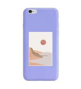 Lila Lansman Telefon Kılıfı Iphone 6