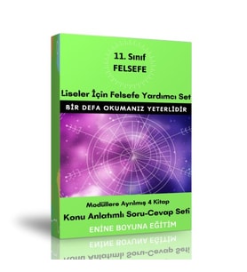 11. Sınıf Felsefe Yardımcı Modüler Kitap Seti (4 Kitap)