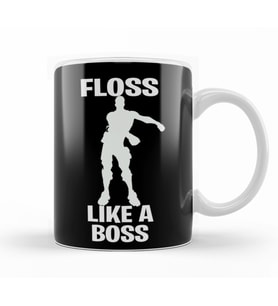Floss Lıke A Boss Kupa Bardak Porselen