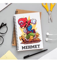 Super Mario Defteri Kişiye Özel