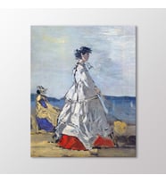 Arty Tablo La princesse Pauline de Metternich sur la plage Tablo (Karışık)