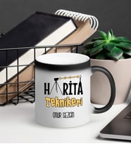 Harita Teknikeri Sihirli Kupa Bardak