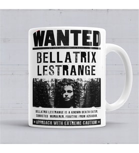 Harry Potter Bellatrıx Wanted Kupa Bardak Porselen