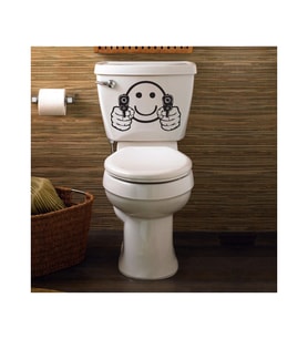 Hedef klozet Kapak Banyo Wc Sticker Yapıştırma