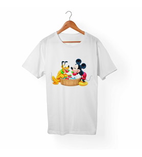 Mickey Mouse Çocuk Beyaz Tişört