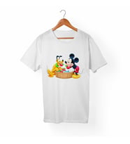 Mickey Mouse Çocuk Beyaz Tişört