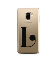 Samsung A8 Plus Harf Tasarımlı Telefon Kılıfı L-Harfi 