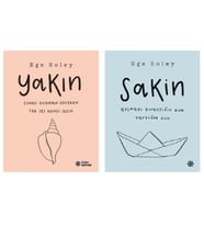 Ege Soley Seti Yakın + Sakin 2 Kitap