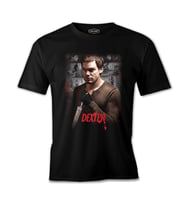 Dexter Siyah Erkek Tshirt