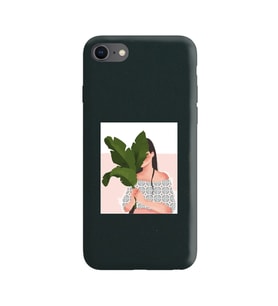 Siyah Lansman Telefon Kılıfı Iphone 8