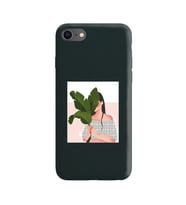 Siyah Lansman Telefon Kılıfı Iphone 8