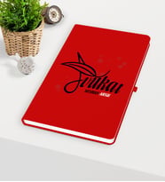 BK Gift Kişiye Özel Avukat Temalı Kırmızı Defter - 9
