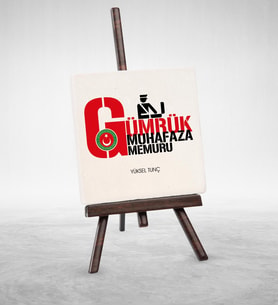 BK Gift Kişiye Özel Mesleki Gümrük Muhafaza Memuru Şovaleli Doğal Taş