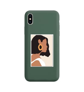 Koyu Yeşil Lansman Kılıf iPhone X