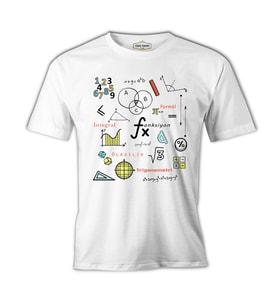 Matematik - İntegral Beyaz Erkek Tshirt