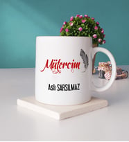 Mütercim Kupa Bardak ve Taş Bardak Altlığı Seti