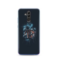 Uzay Boşluğu Tasarım Süper Şeffaf Silikon Telefon Kılıfı Huawei Honor 20 Lite 