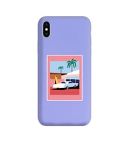 Mor Lansman Kılıf iPhone XS Max