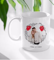 BK Gift Kişiye Özel İsimli Fotoğraflı Beyaz Kupa Bardak-26