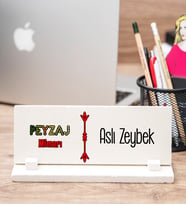 Peyzaj Mimarı Masa İsimliği