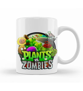 Plants ve Zombies Plants ve Zombies Kupa Bardak Porselen