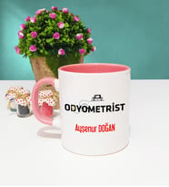 Odyometrist Kupa Bardak Pembe