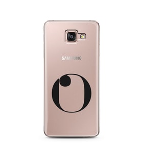 Samsung A7 (2016) Harf Tasarımlı Telefon Kılıfı O-Harfi 