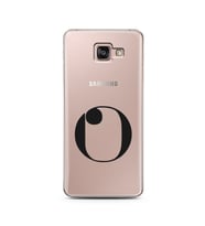 Samsung A7 (2016) Harf Tasarımlı Telefon Kılıfı O-Harfi 