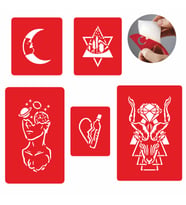 Düşüncenin Gücü Dövme ve Şablon Seti Tattoo SPREYSİZ