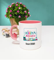 Kimya Mühendisi Kupa Bardak Pembe