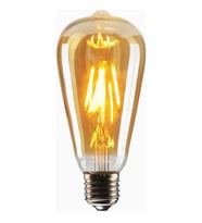 Edison St64 Flamanlı Rustik 4W Led Ampul Dekoratif Vintage Aydınlatma