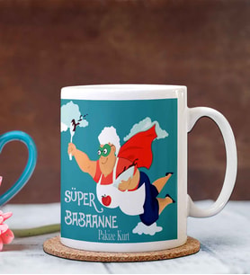 BK Gift Kişiye Özel Anneler Günü Temalı Beyaz Kupa Bardak B12