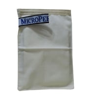 Micro Peel İpek Yağlı Cilt İçin Banyo Kesesi Beyaz 16X24