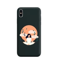 Siyah Lansman Kılıf iPhone X