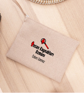 İnsan Kaynakları Uzmanı Keten Bez El Çantası