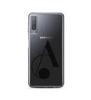 Samsung A7 (2017) Harf Tasarımlı Telefon Kılıfı A-Harfi 