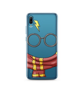Harry Poter Tasarımlı Süper Şeffaf Silikon Telefon Kılıfı Huawei Y6 2019