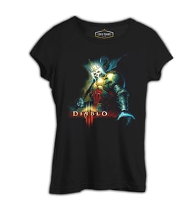 Diablo Siyah Kadın Tshirt