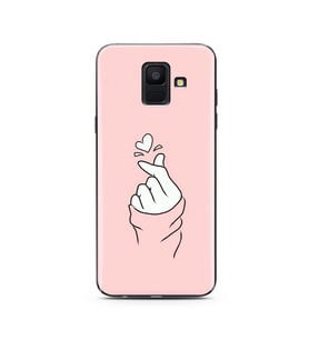 Nutella Tasarım Süper Şeffaf Silikon Telefon Kılıfı Samsung A6 (2018)
