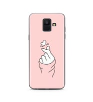 Nutella Tasarım Süper Şeffaf Silikon Telefon Kılıfı Samsung A6 (2018)
